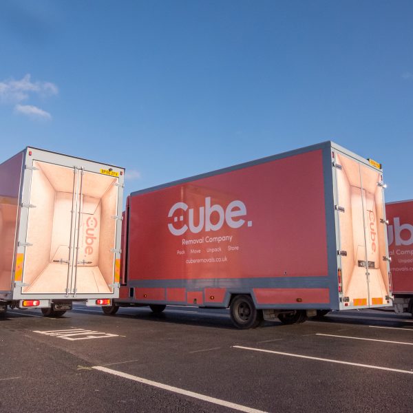 Cube removal vans